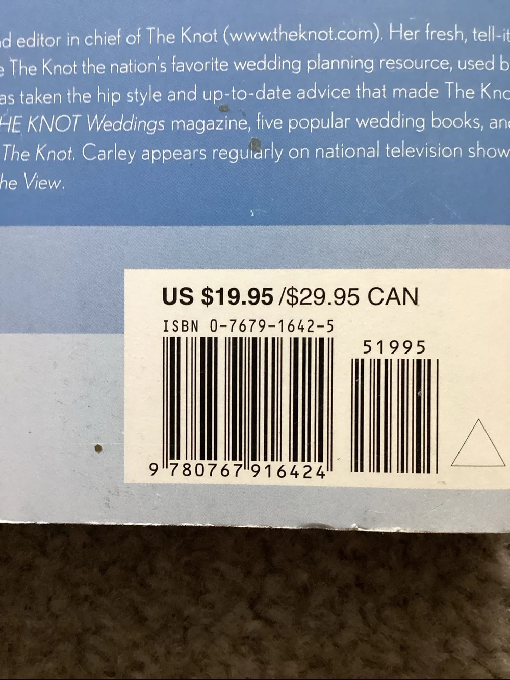 The Knot Complete Guide to Weddings — Blue Cover